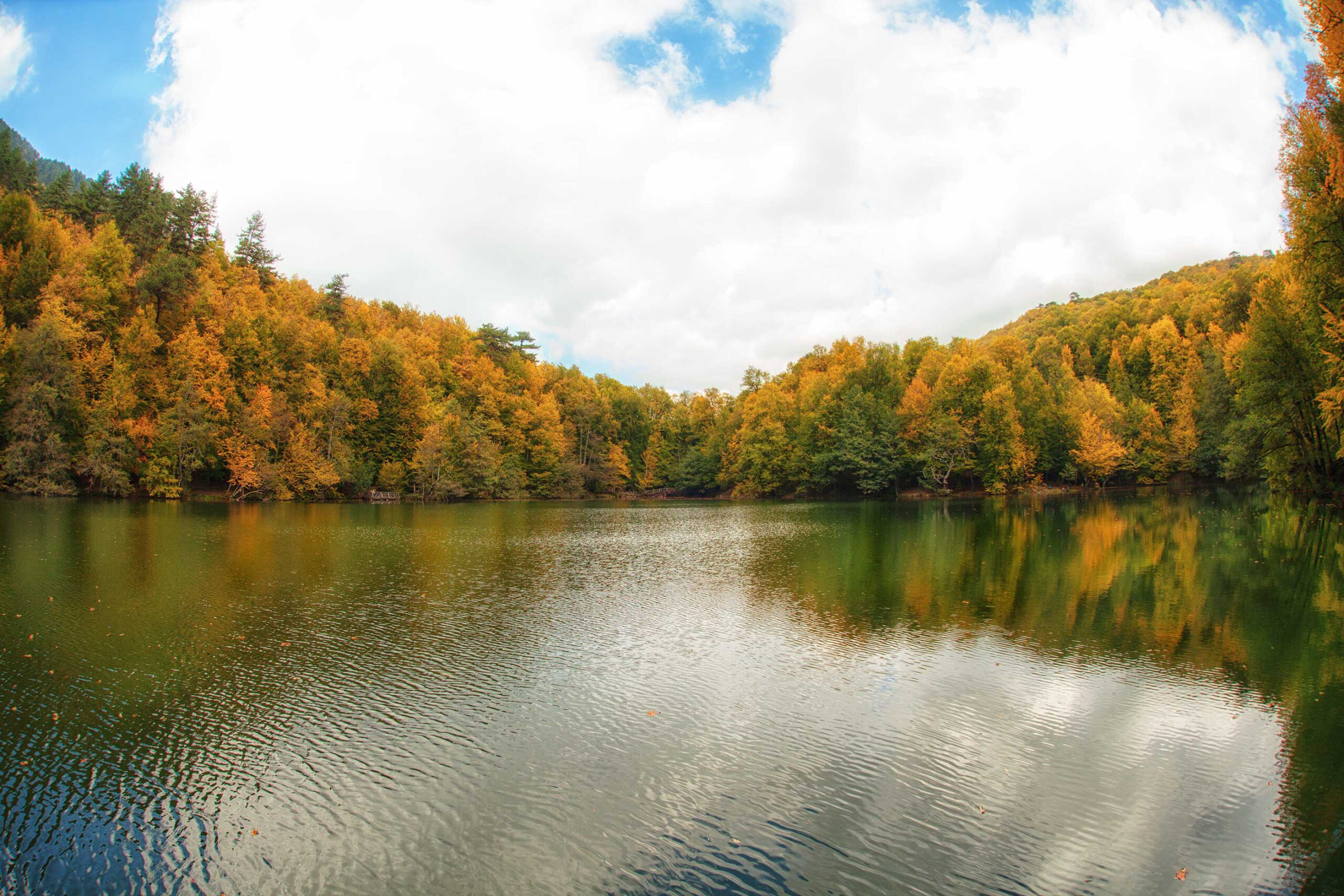 Yedigoller,,Bolu,,Turkey.,Seven,Lakes,National,Park,Is,Located,In